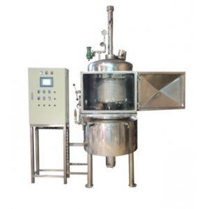 Vacuum frying machine
