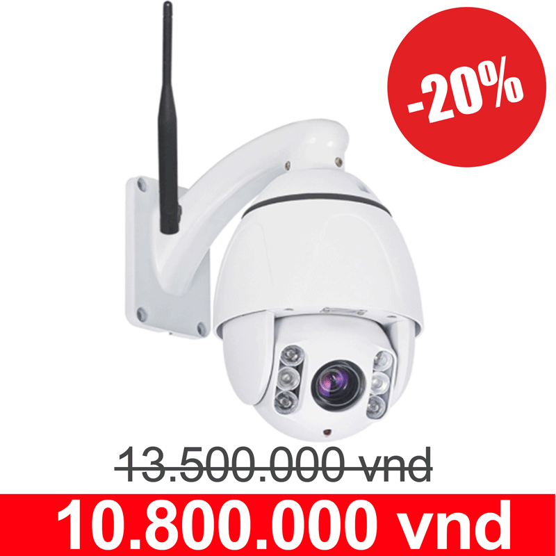 Indoor Metal High Speed Dome IP Camera