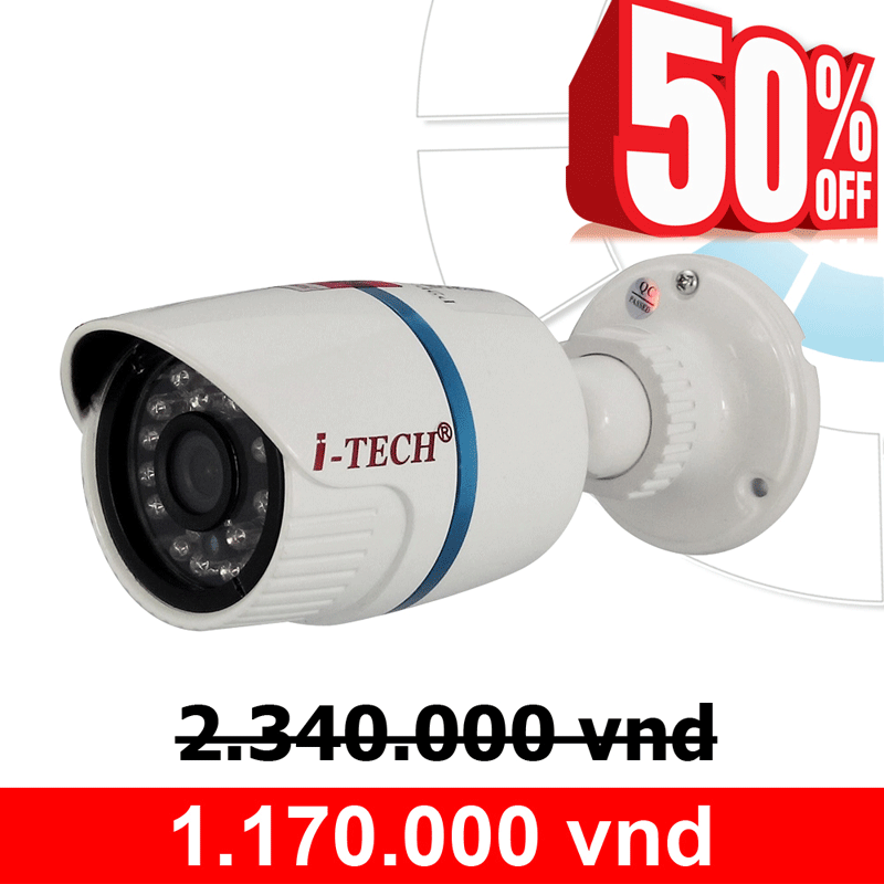 Waterproof IR Bullet IP Camera