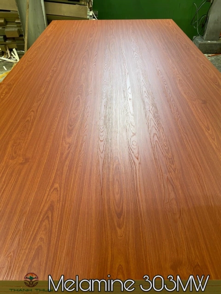 Melamine coated board