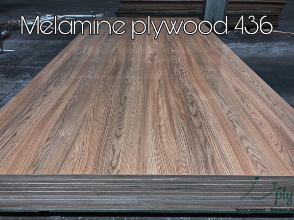 Melamine coated board