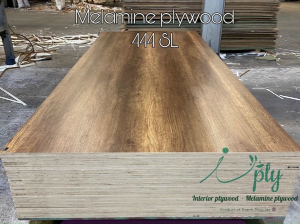 Melamine coated board