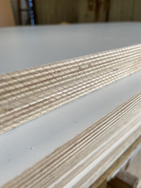 Melamine coated board