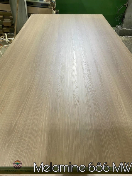 Melamine coated board