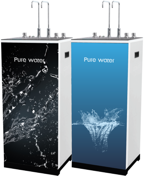 Tempered glass water filter