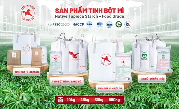 Food-grade tapioca starch