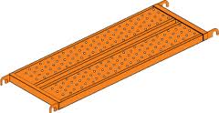 Landing Stage Of Scaffold
