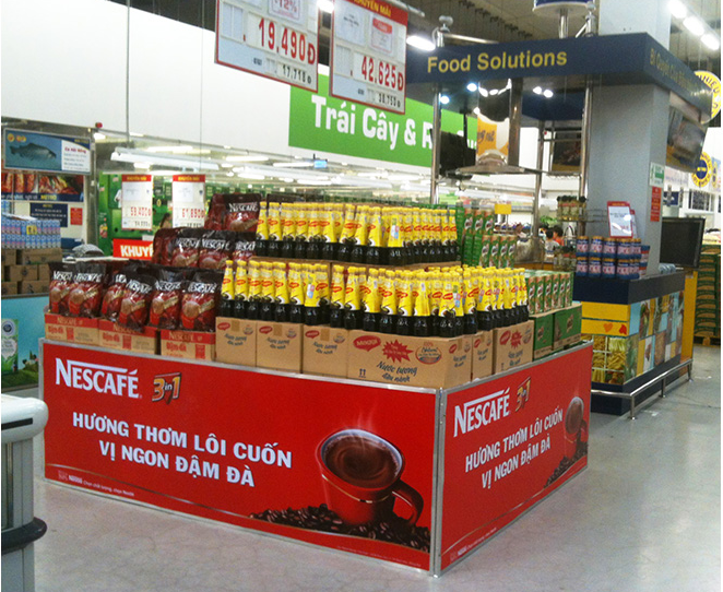 Advertising installation