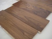 Walnut flooring