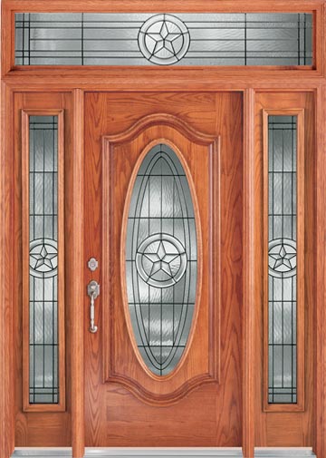 Wooden door