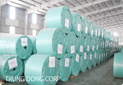 Rolled PP woven fabric