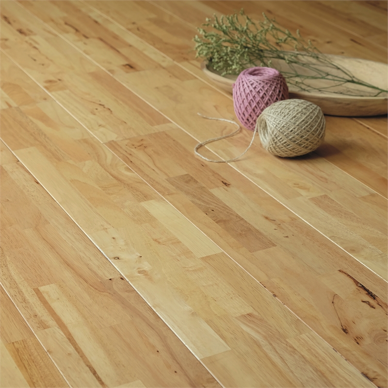 Solid wood flooring