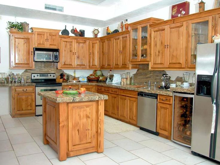 Wood kitchen furniture
