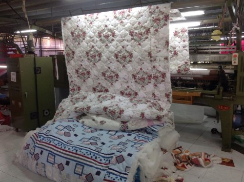 Fiberfill Quilting
