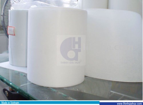 Needle punched fabric roll
