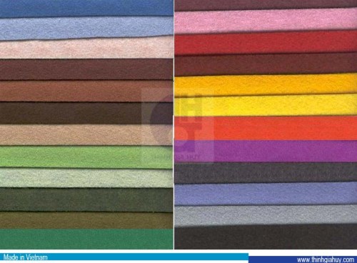 Needle punched fabric sheet
