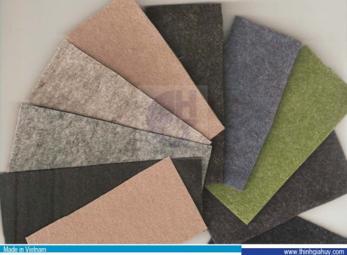 Needle punched fabric sheet