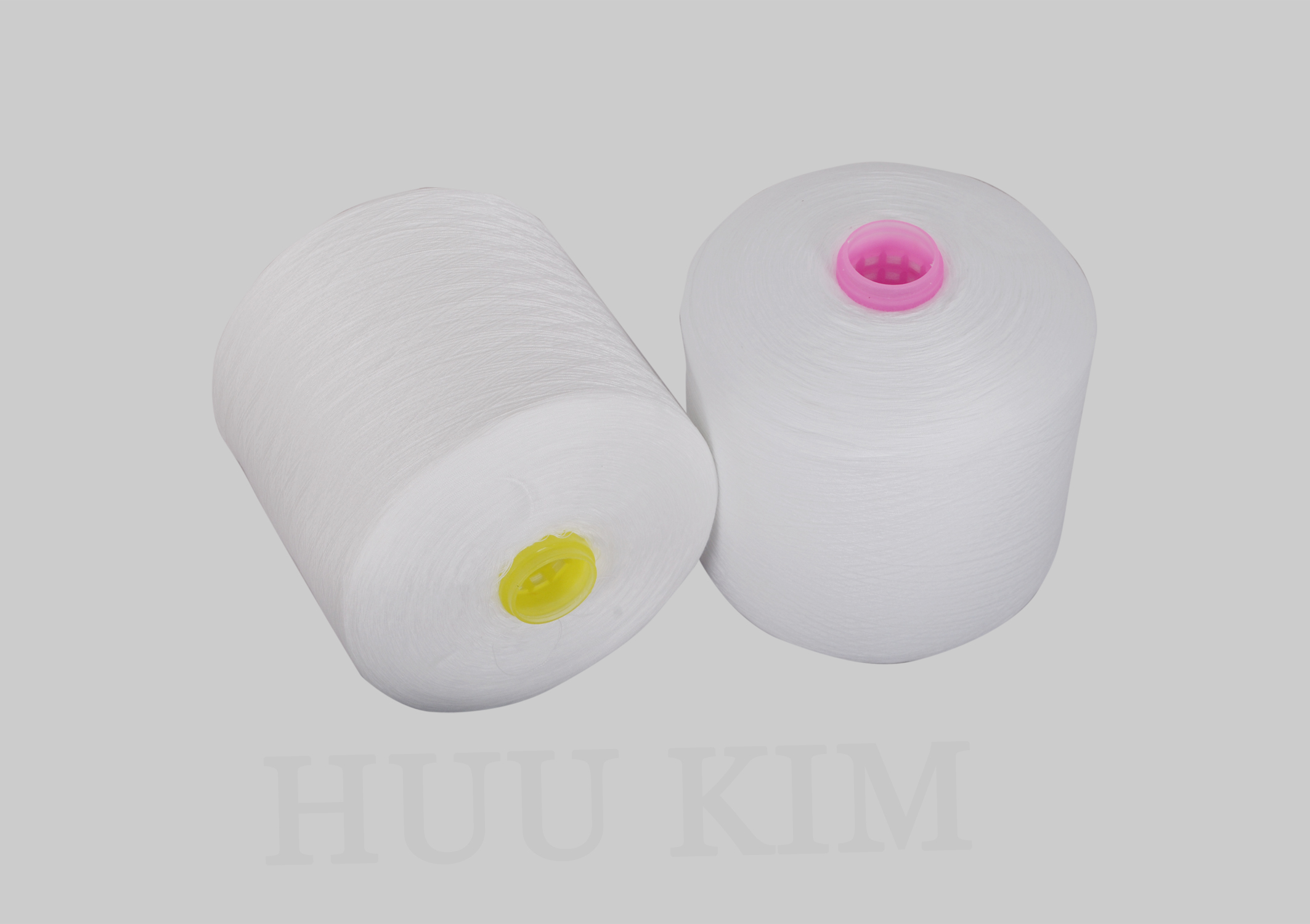 Spun polyester clothing thread