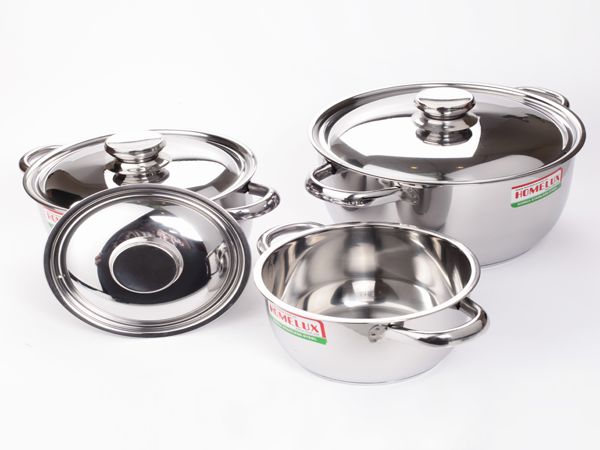 Stainless steel pot