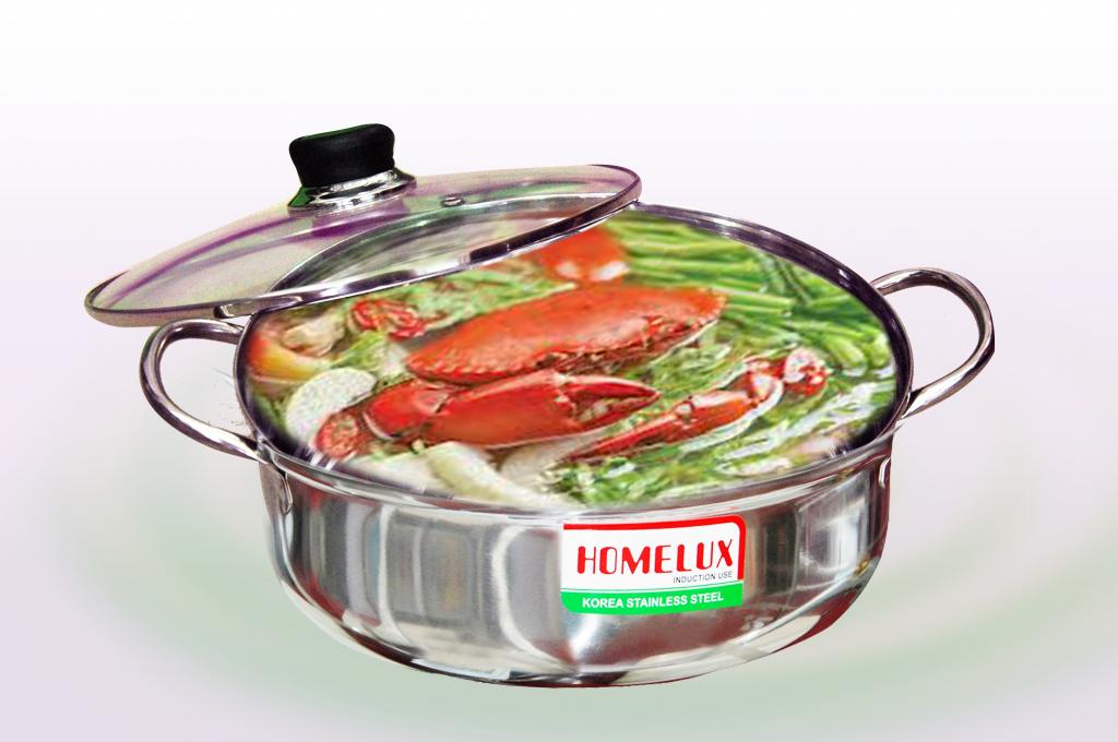 Stainless steel pot