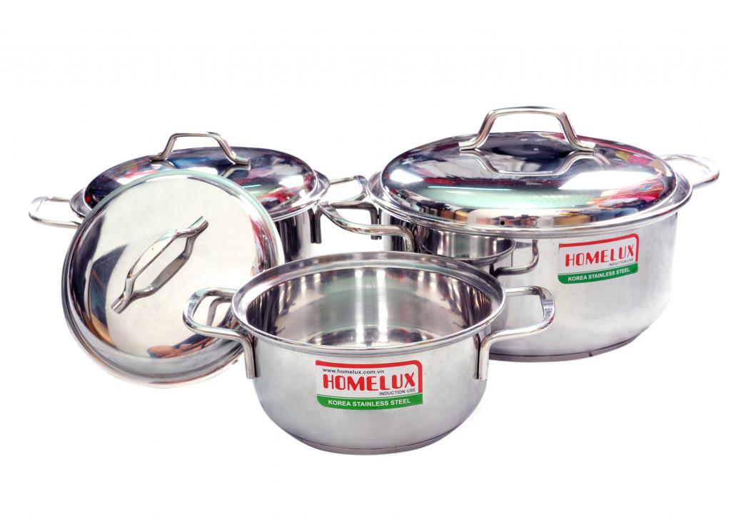 Stainless steel pot