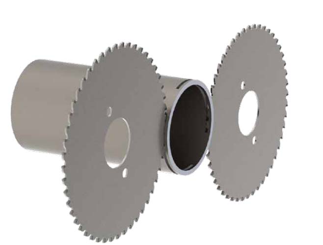 Industrial cutting blade
