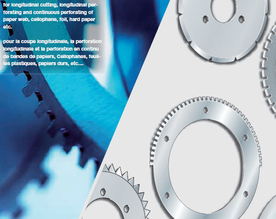 Round cutting blade