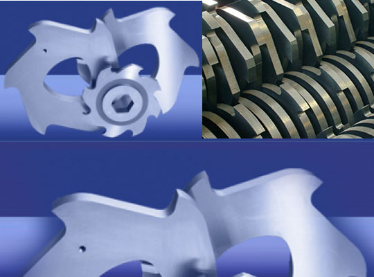 Scrap cutting blade