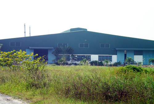 Weaving factory