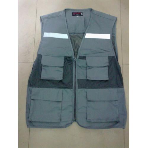 Reflective khaki shirt