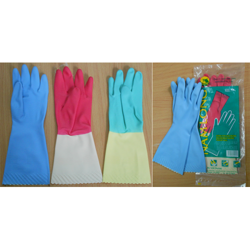Industrial rubber gloves