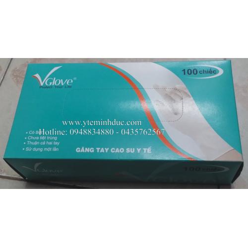 Medical rubber gloves