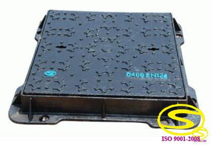 Square frame manhole cover