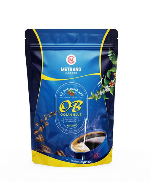 Ocean Blue Gr. Coffee - Zipper 250gr
