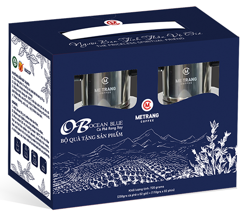 Ocean Blue V.G Coffee Giftset