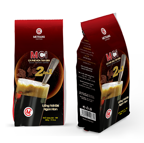 Black Instant Coffee 2in1