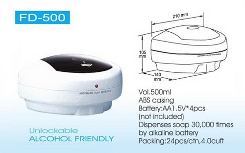 FD-500 Automatic Soap Dispenser