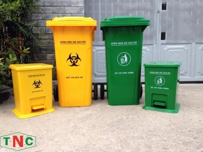 Medical trash can
