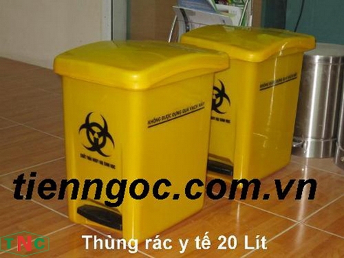 Medical trash can