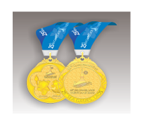 Copper Wooden Memorial Medals