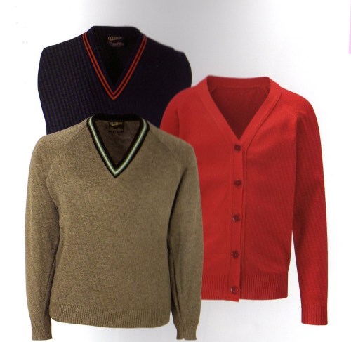 V-Necked Sweaters