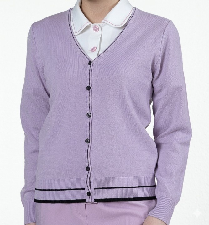 V-Necked sweater