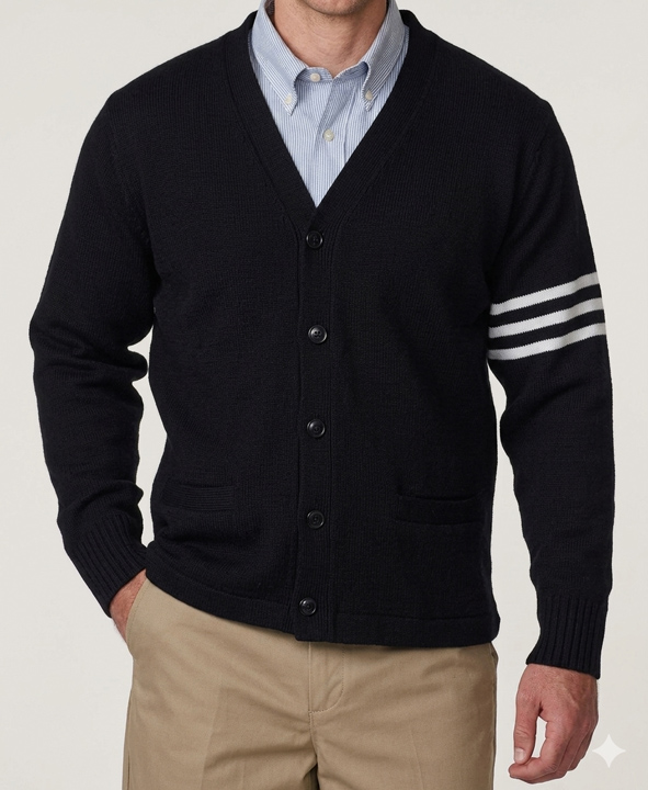 V-Necked sweater