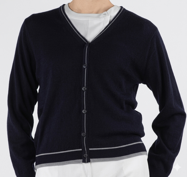 V-Necked sweater