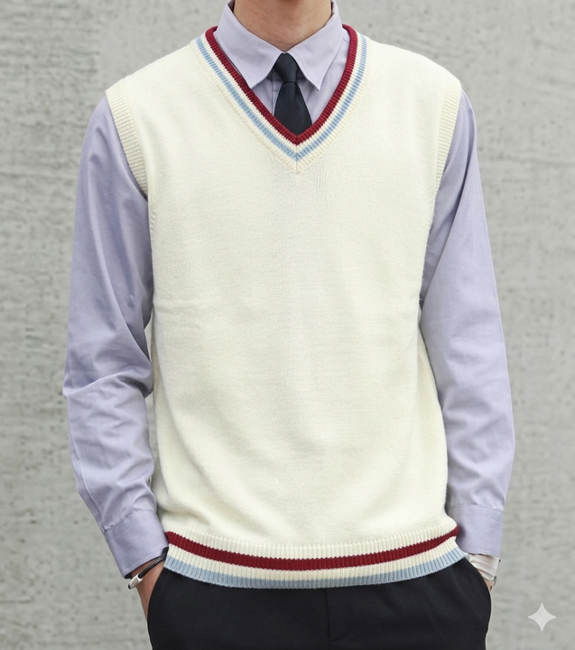 Knitted vest