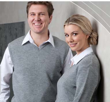 Corporate uniform sweater