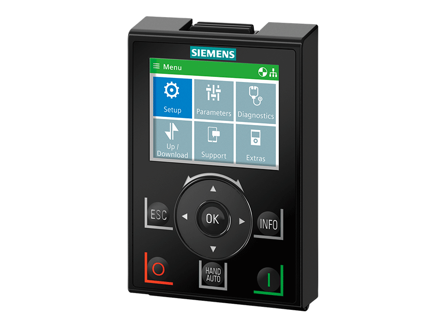 Siemens IOP-2 display