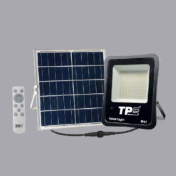 Solar LED headlight