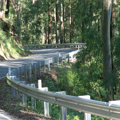 Flexible guardrail