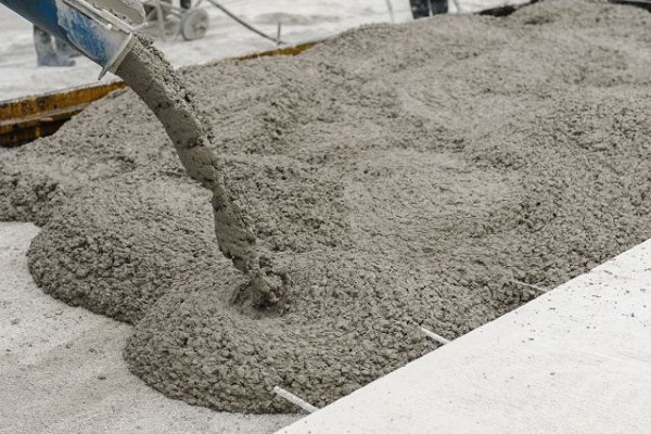 Fresh concrete